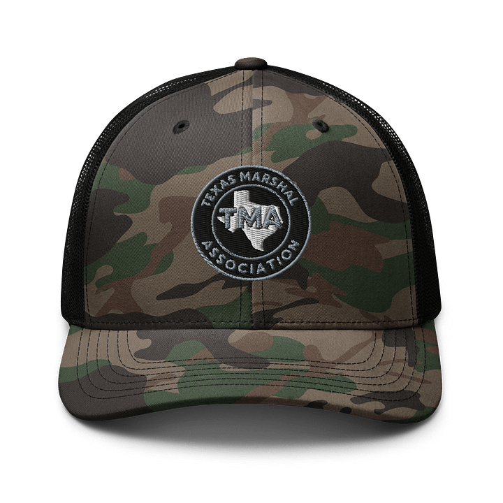 TMA Camo Trucker Hat product image (1)
