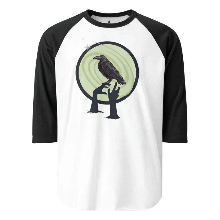 Zombie Raven Raglan Tee product image (2)