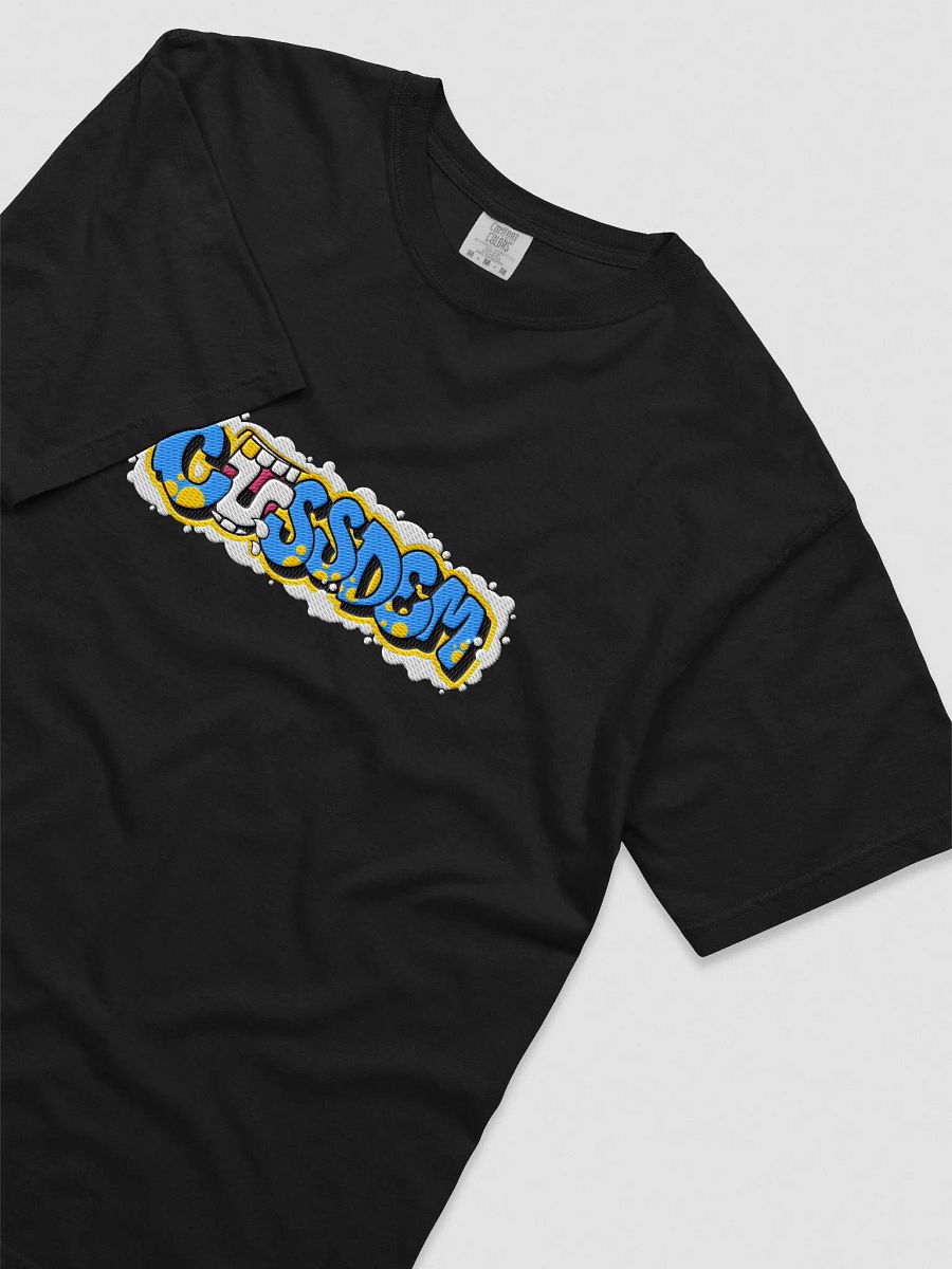 CUSSDEM TAG Graffiti BLU Tee product image (7)