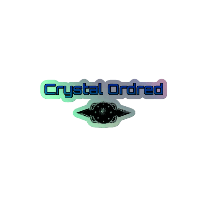 Crystal Ordred Sticker product image (2)