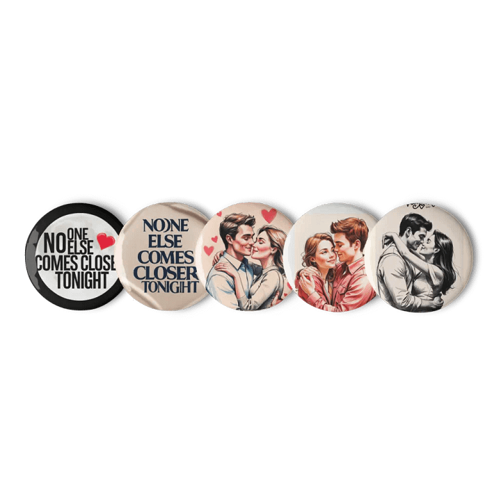 Celestial Love Pin Buttons Set product image (3)