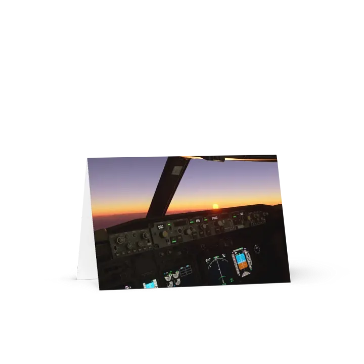 Classic Flight Deck (Greeting Card) product image (1)