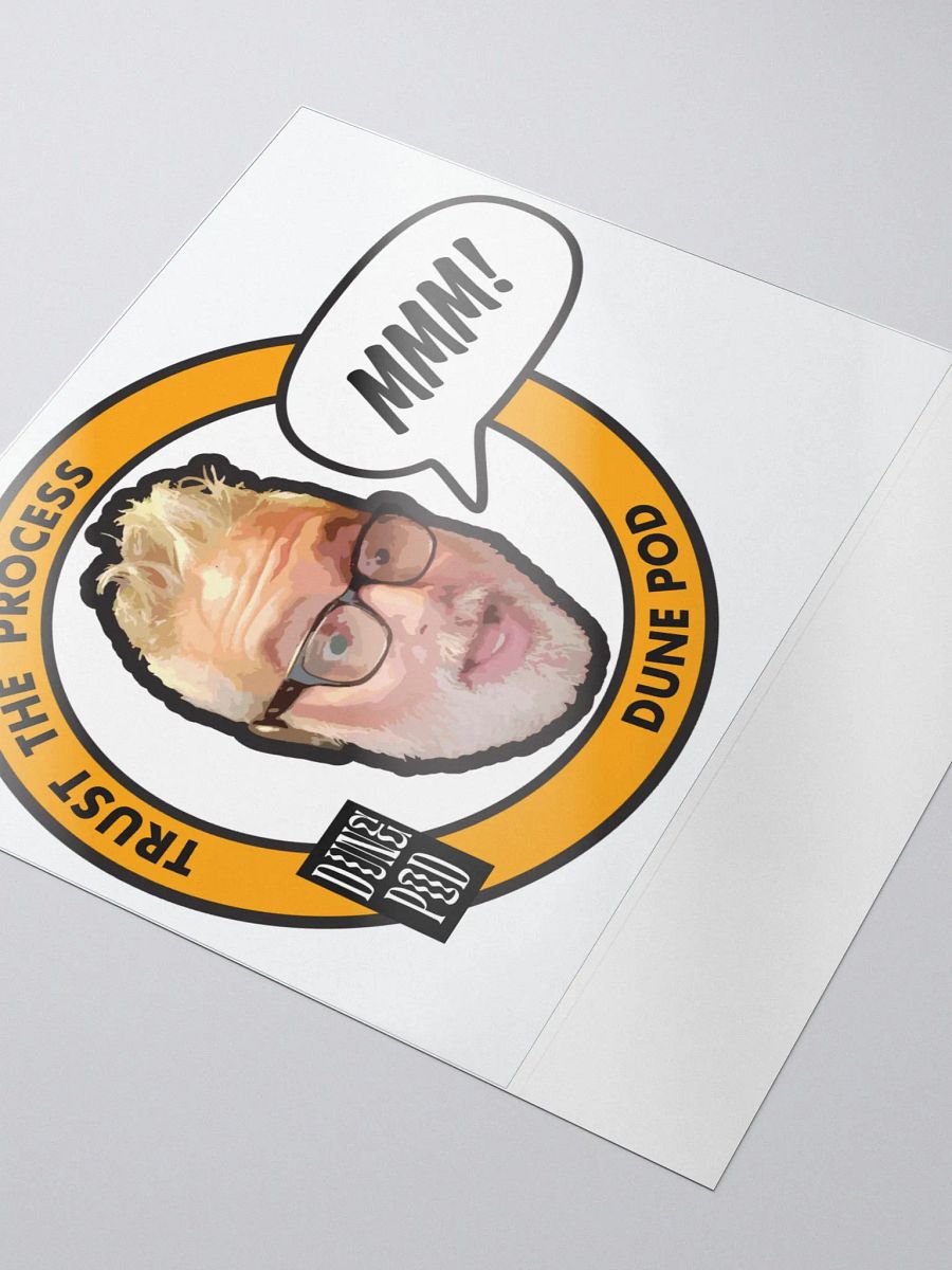 MMM Trust the Process Haitch Sticker product image (3)