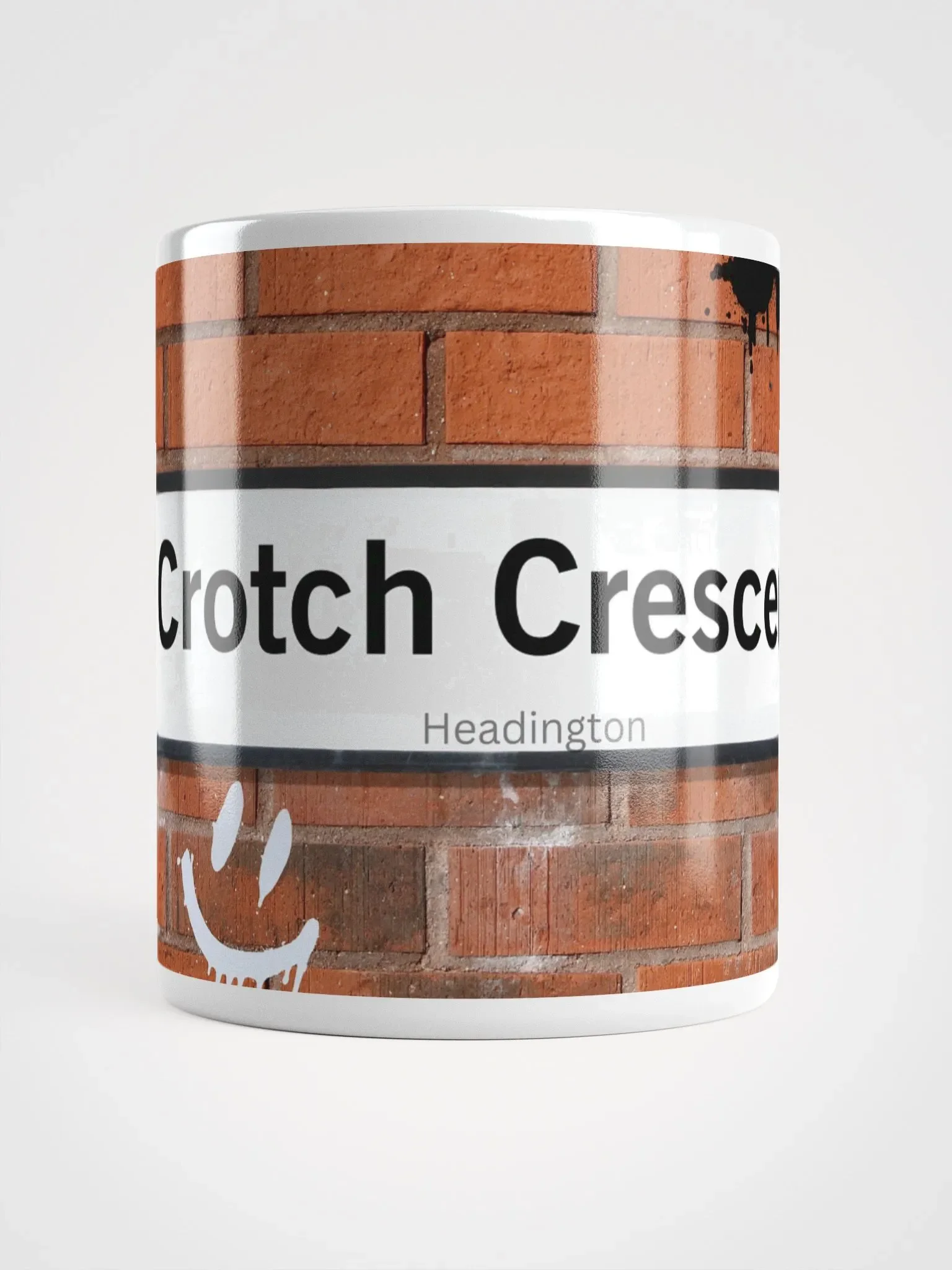 Crotch Cresent Headington Mug - Rude British Street Names product image (2)
