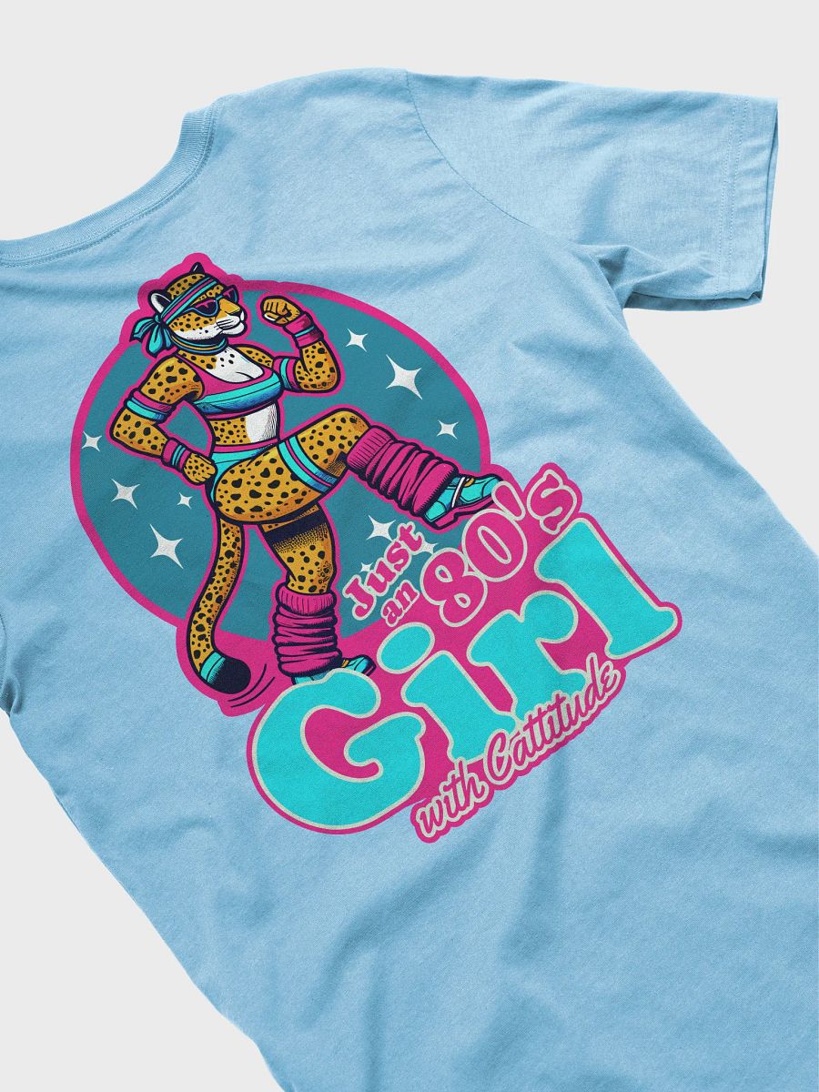 Just An 80s Girl With Cattitude T-Shirt product image (4)