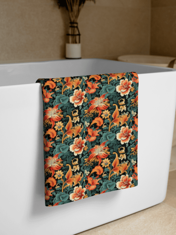 Sunset Flowers | Beach Towel product image (2)