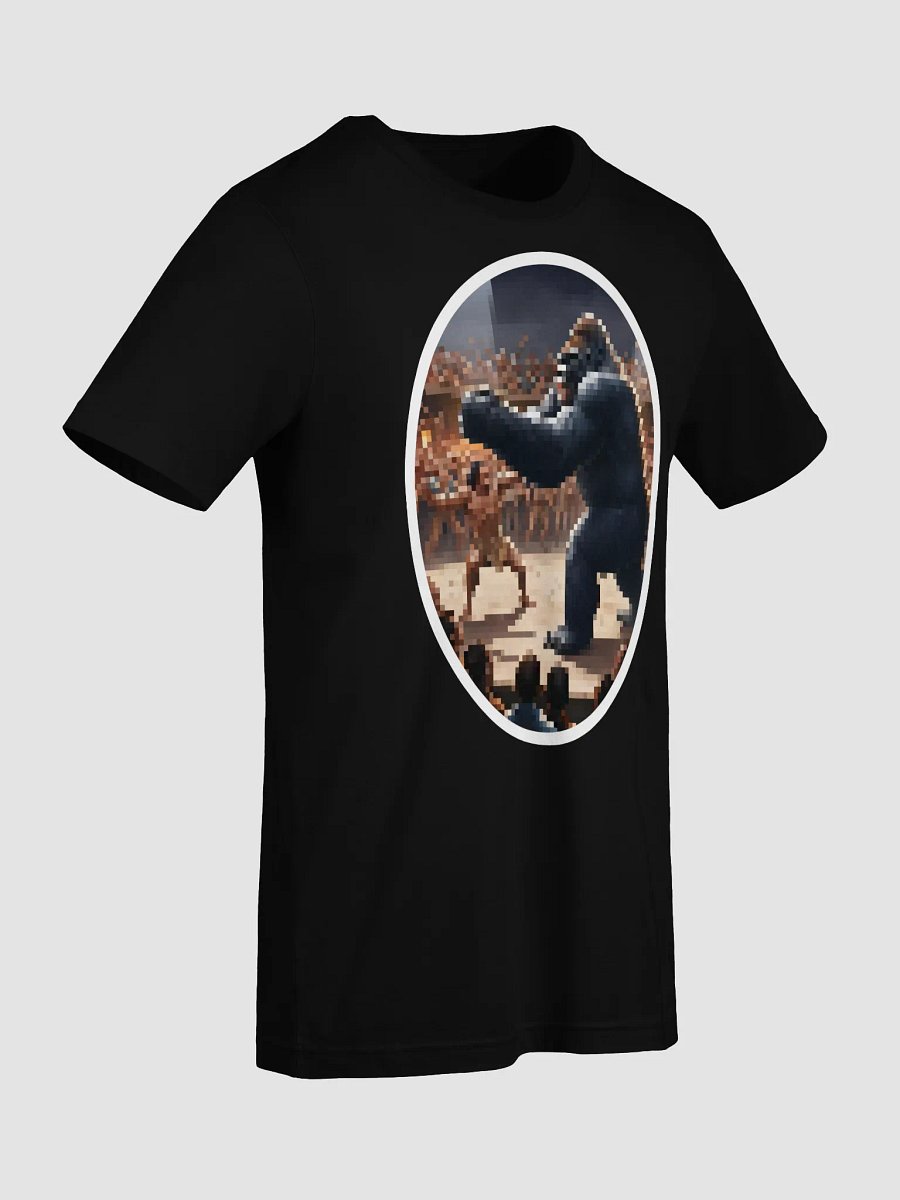 Pixel Gorilla vs. 100 Men – Retro Pixel Showdown Tee | Bella + Canvas Unisex Shirt product image (68)