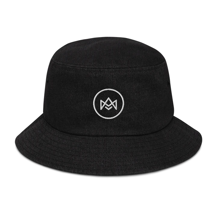 MayLouuu Logo Denim Bucket Hat product image (1)