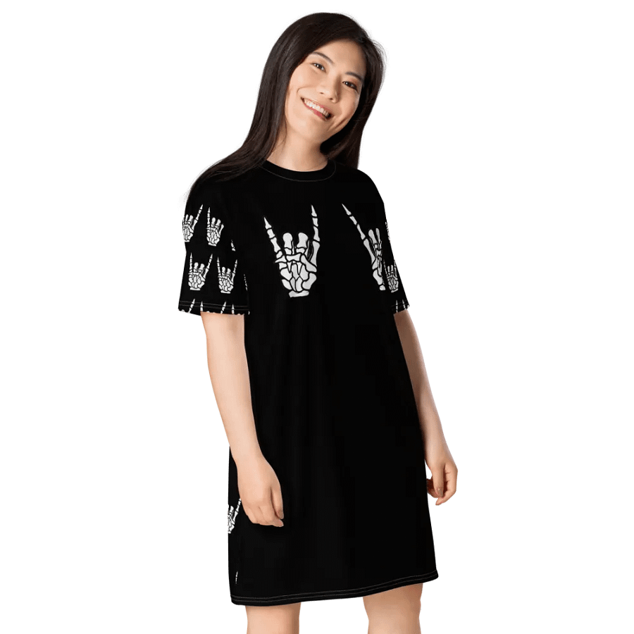 ZOMB13 Rock On T-Shirt Dress product image (4)