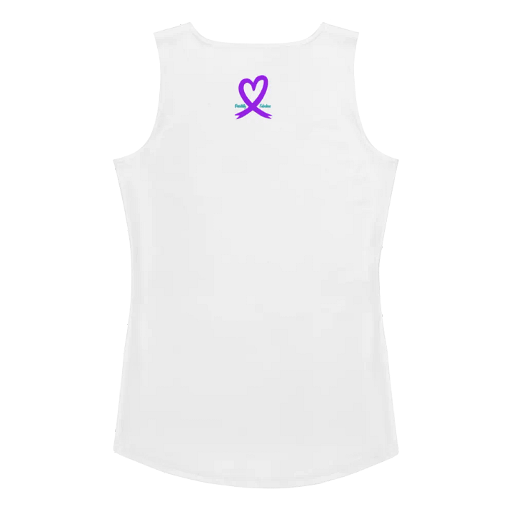 Chronic Pain Warrior Bubble Ribbon Tank Top (Women's) product image (2)