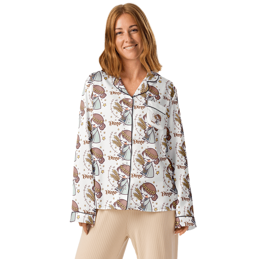 Zodiac Virgo Dreams Women's Pajama Top product image (1)