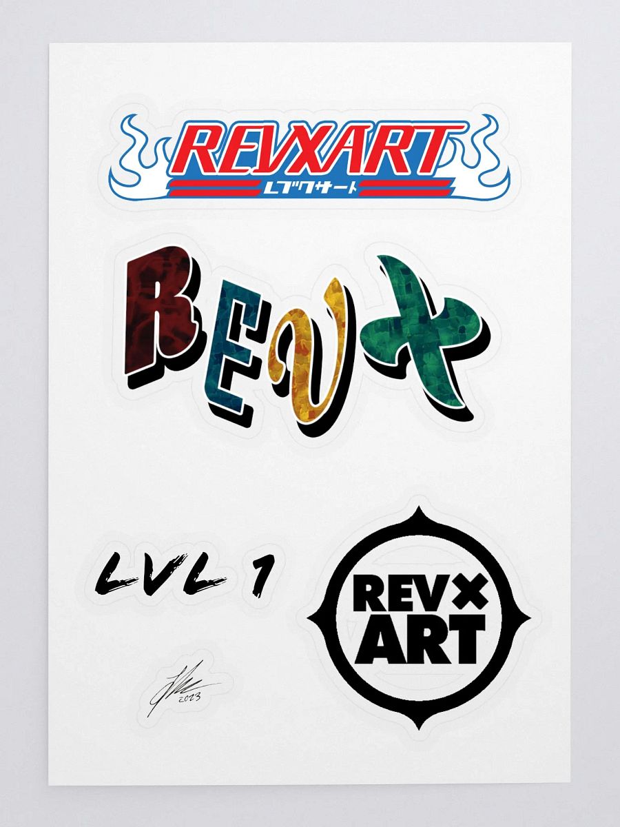 Sticker Sheet Uno product image (3)