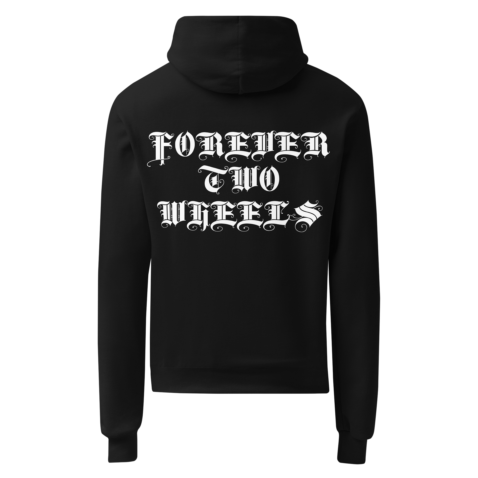 FOREVER TWO WHEELS CHAMPION PULLOVER HOODIE product image (1)