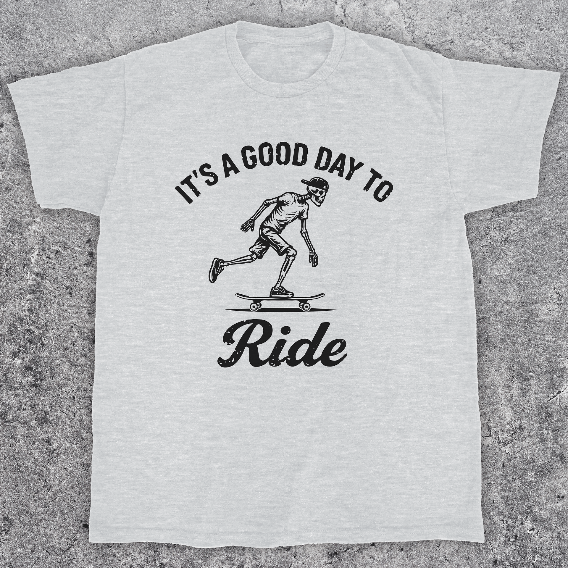 It's a good day to ride, Skate t-shirt, Unisex product image (1)