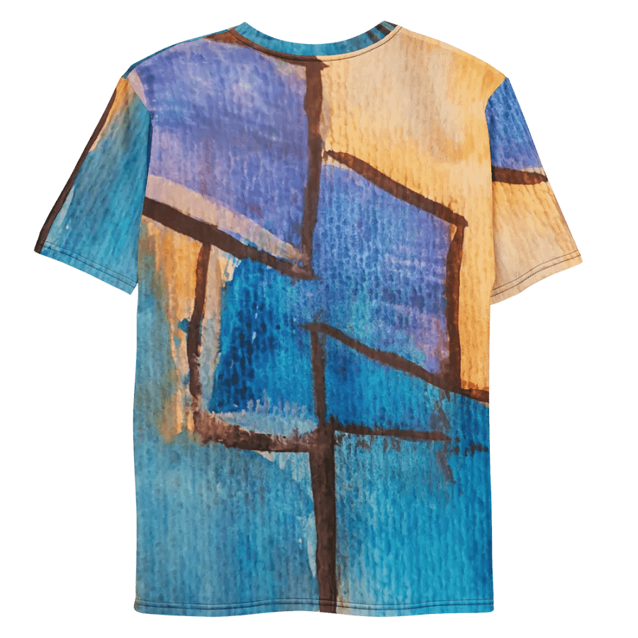 original art, abstract art on all over printed tshirt product image (9)