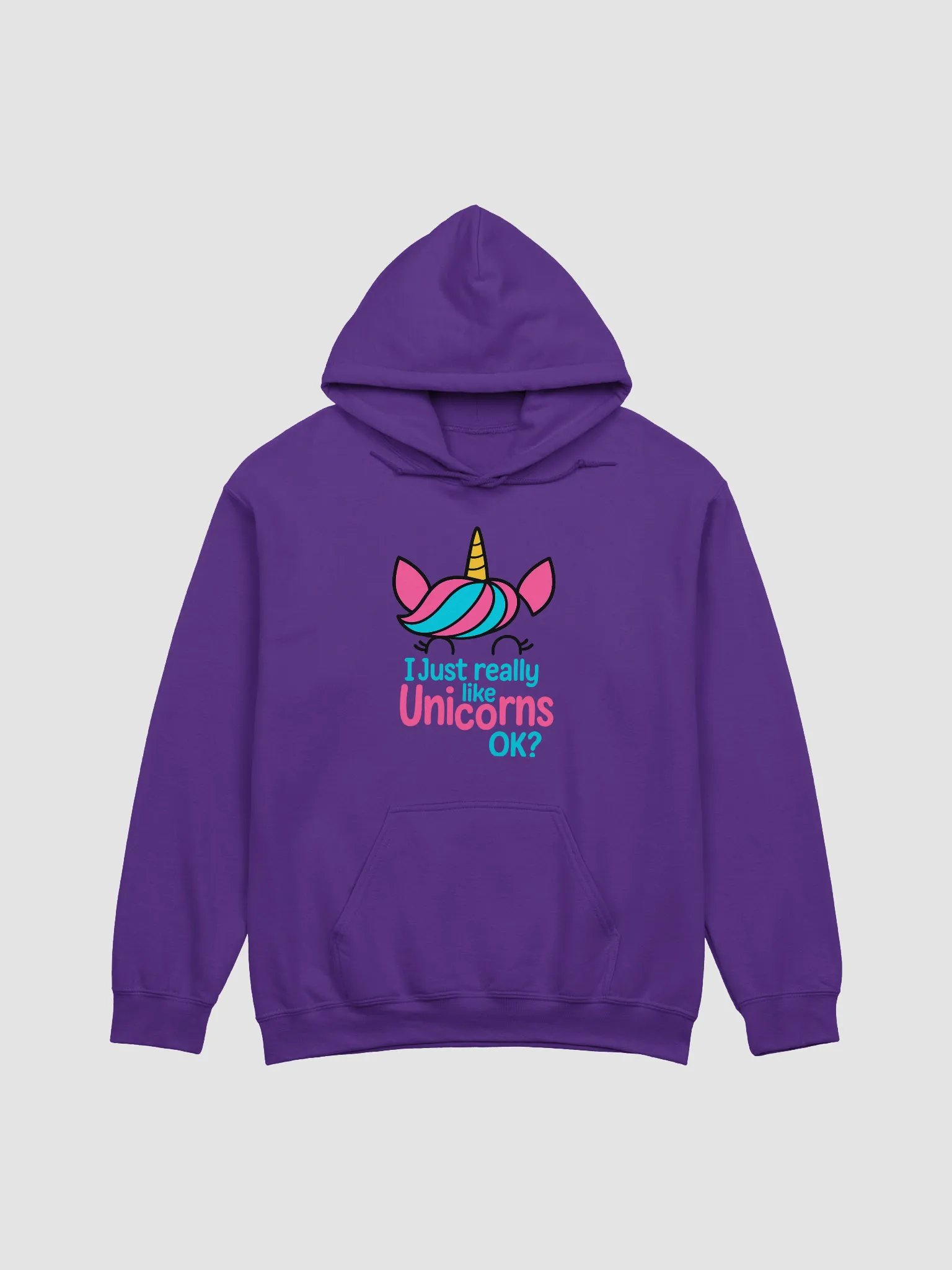 Unicorns Moletom com capuz clássico Gildan product image (2)