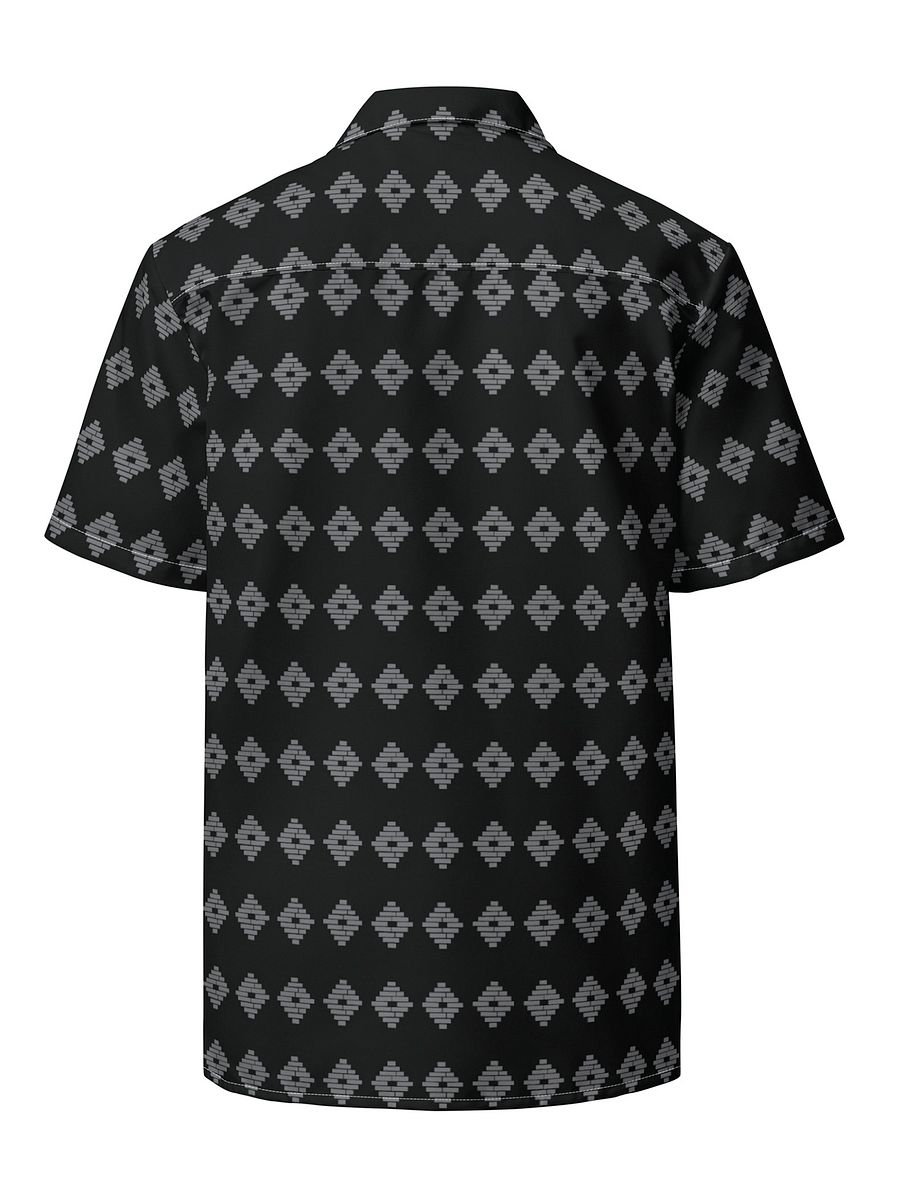 Anacostia Community Museum Button-Up Shirt (Black/Gray) Image 2
