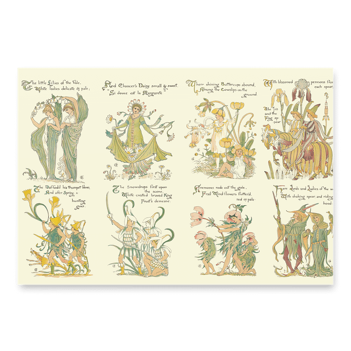 Flora’s Feast" Vintage Floral Wrapping Paper – Redesigned by Dr. Mac product image (2)