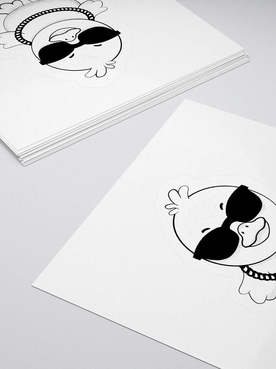 Too Cool For the Pond Kiss Cut Stickers product image (10)