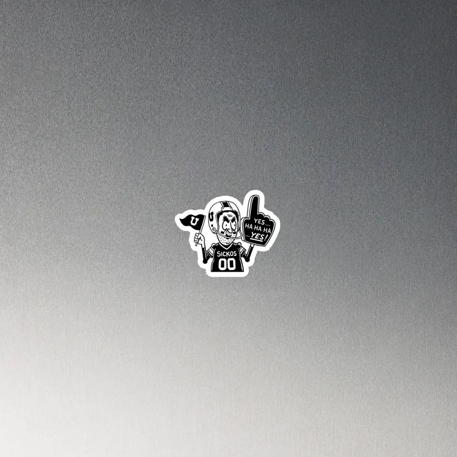 Sickos #1 Fan Die Cut Magnet (3 Sizes) product image (2)