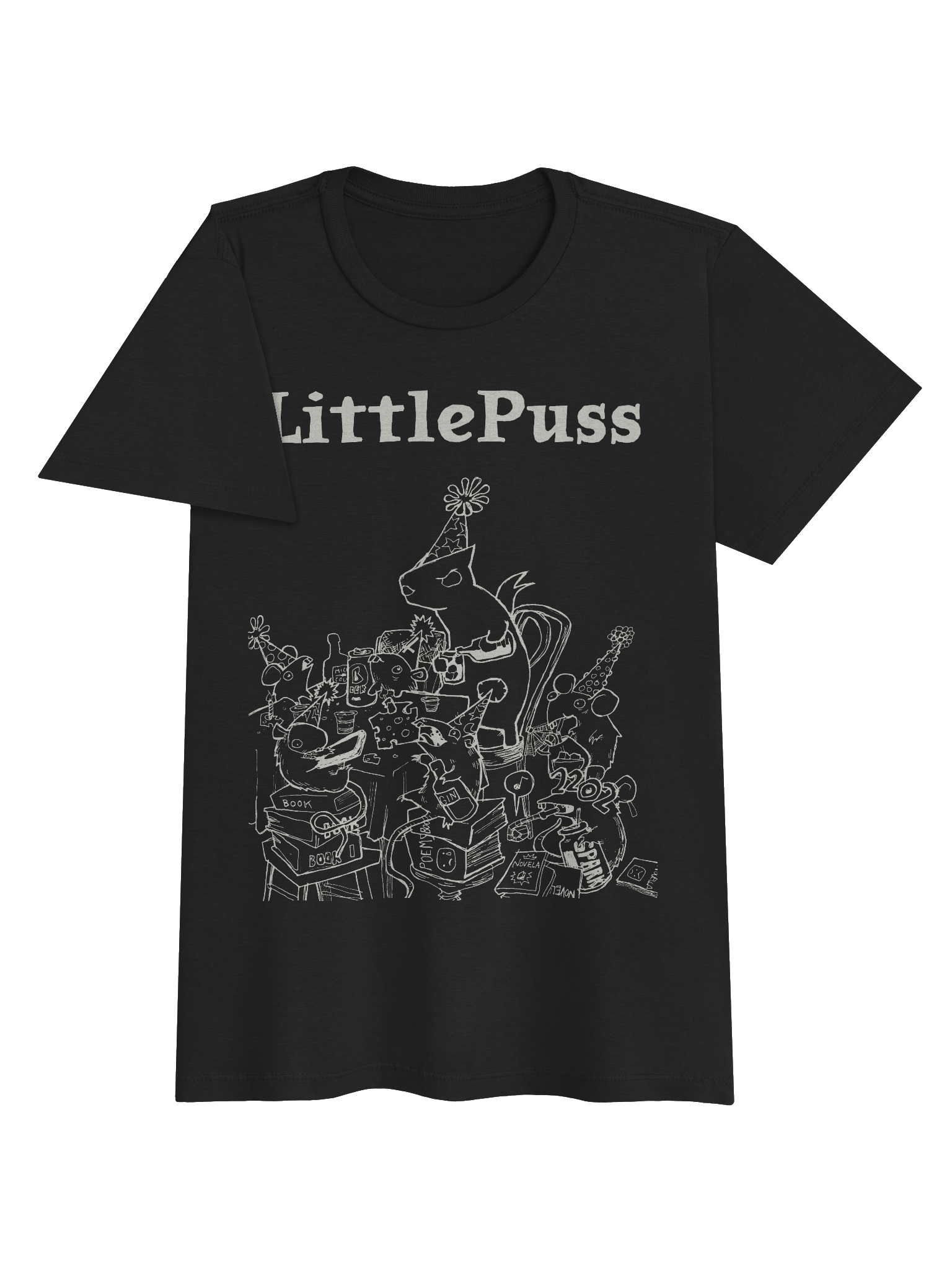 Rat Party women's T-Shirt product image (3)