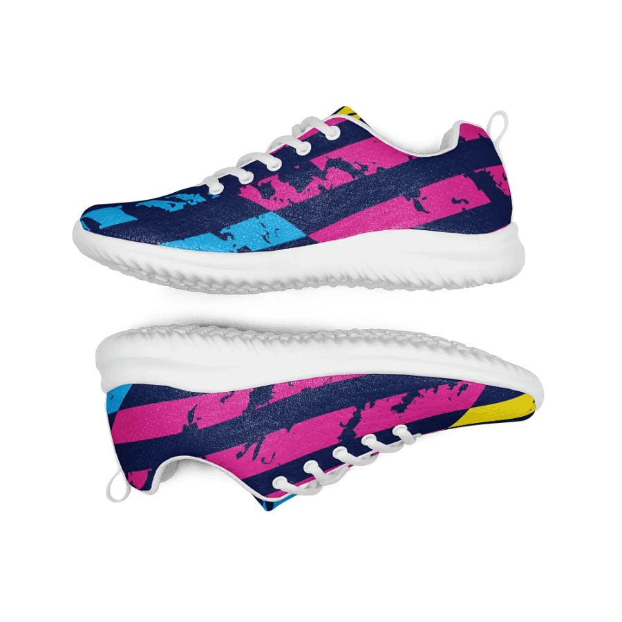 Grunge Stripes Men's Athletic Shoes product image (6)