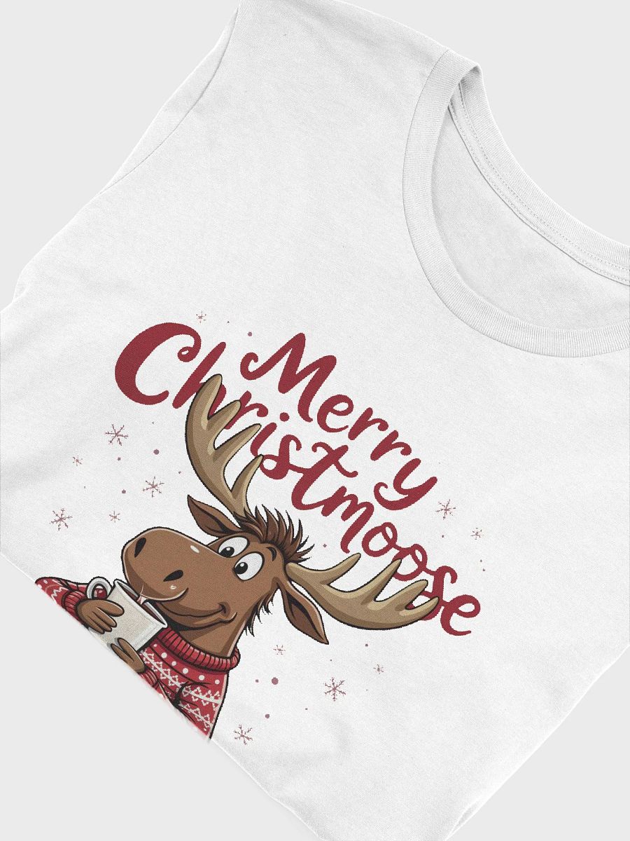 Merry Christmoose Cartoon T-Shirt product image (6)