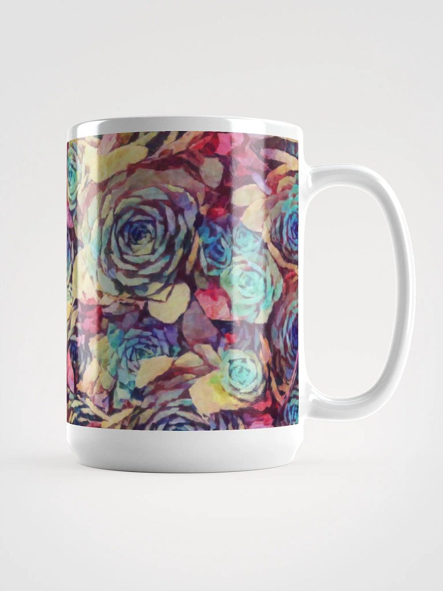 Abstract Graphic | White Coffee Mug | Symphony Succulent product image (3)
