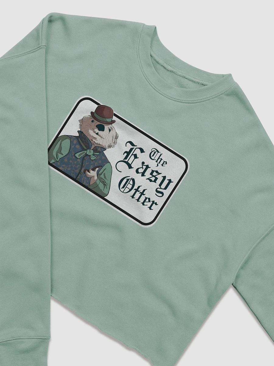 Easy Otter Pub Cropped Sweatshirt product image (3)