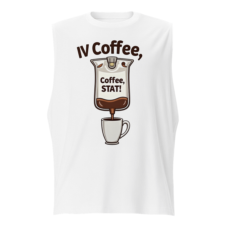 IV Coffee Muscle Tank product image (1)