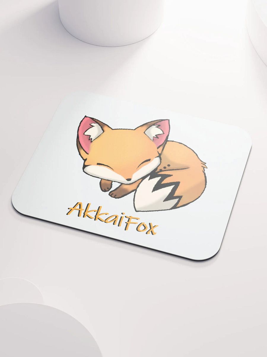 Sleepy Fox Mouse Pad product image (3)