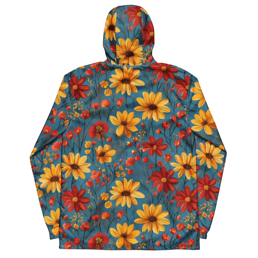 Carmine Breeze All-Over Windbreaker product image (6)