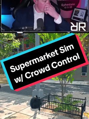 Never let chat run your grocery store... #supermarketsimulator #streamer #twitch #funny #fail #EBGG #crowdcontrol #gaming 
