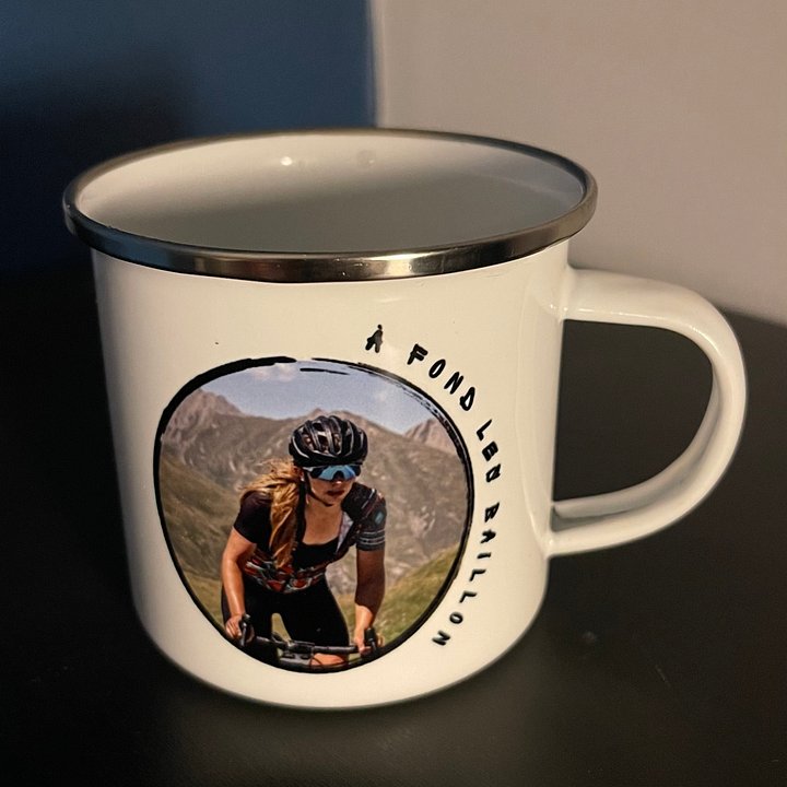 Mug émaillé À Fond les Baillon product image (1)