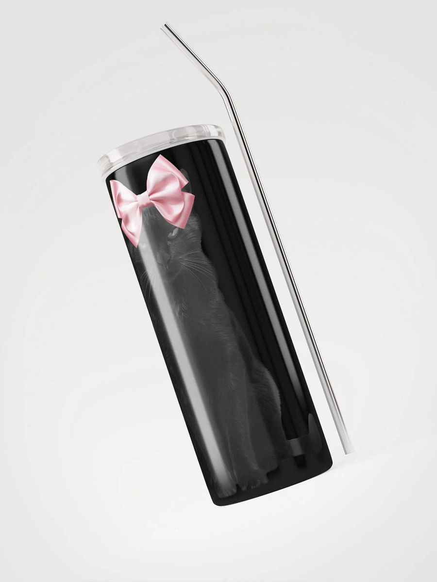Midnight Whiskers Stainless Steel Tumbler product image (3)