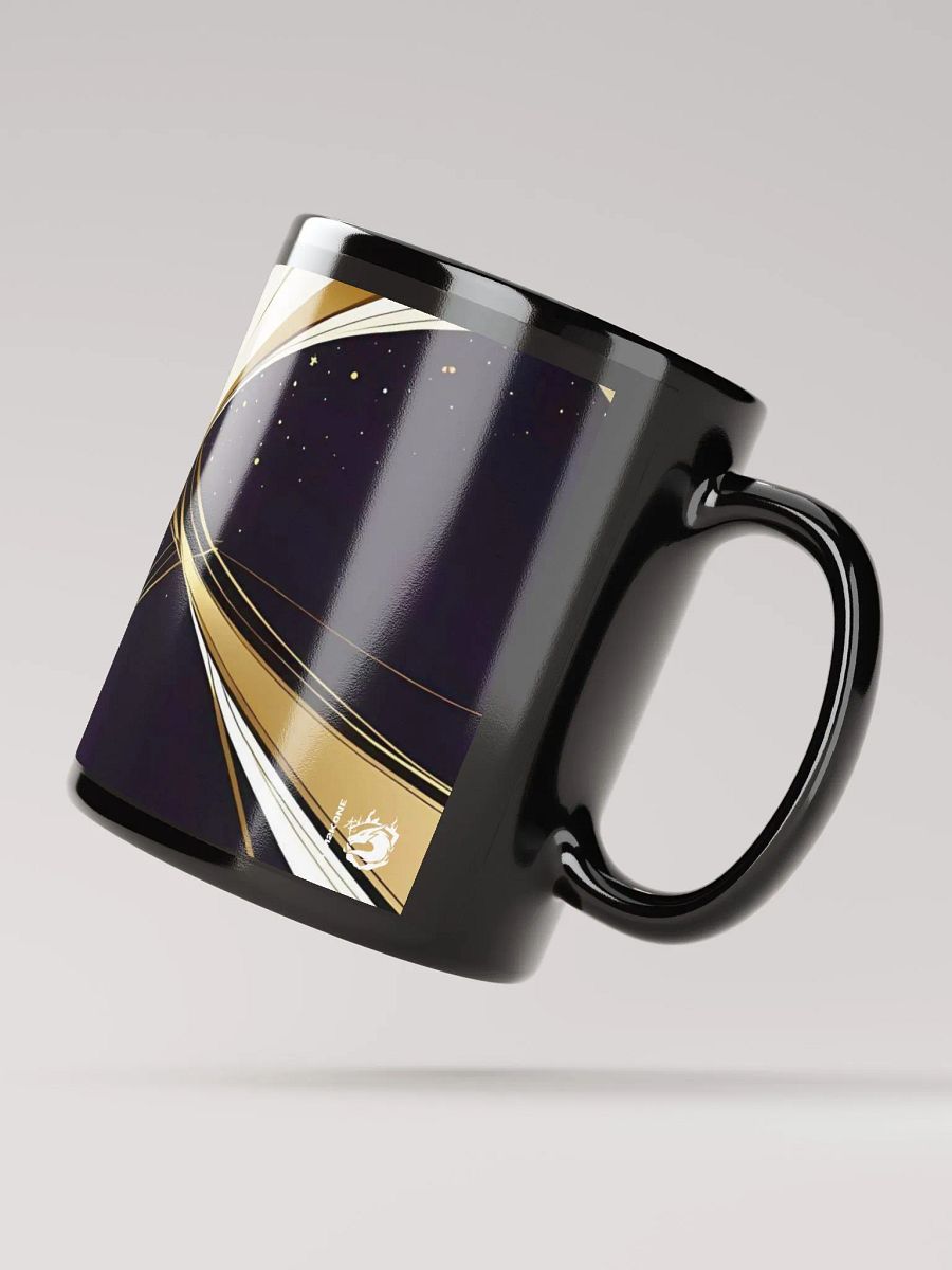 Celestial Elegance Black Mug product image (4)