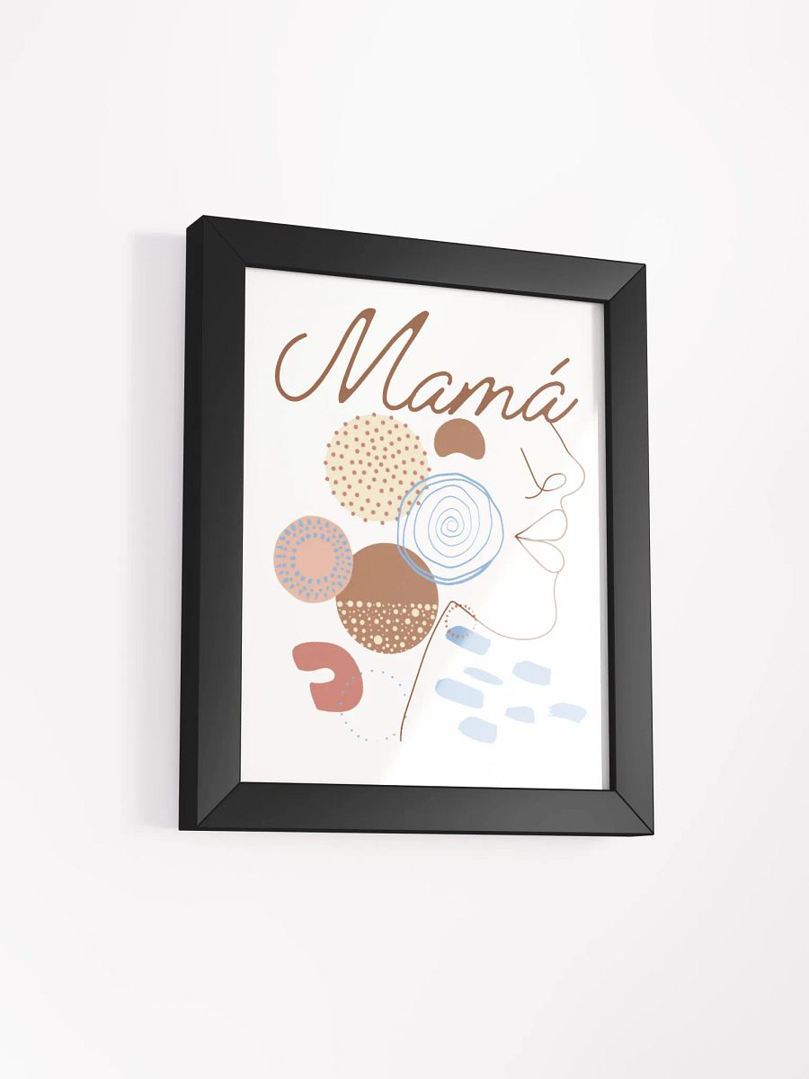 Mamá Boho Mothers Day Design matte poster product image (2)