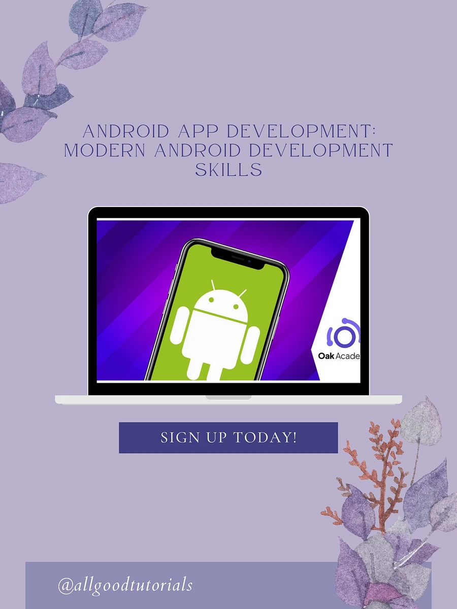 Android App Development: Modern Android Development Skills product image (1)