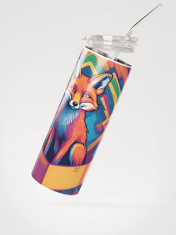 traveling cup psychodelic fox product image (2)