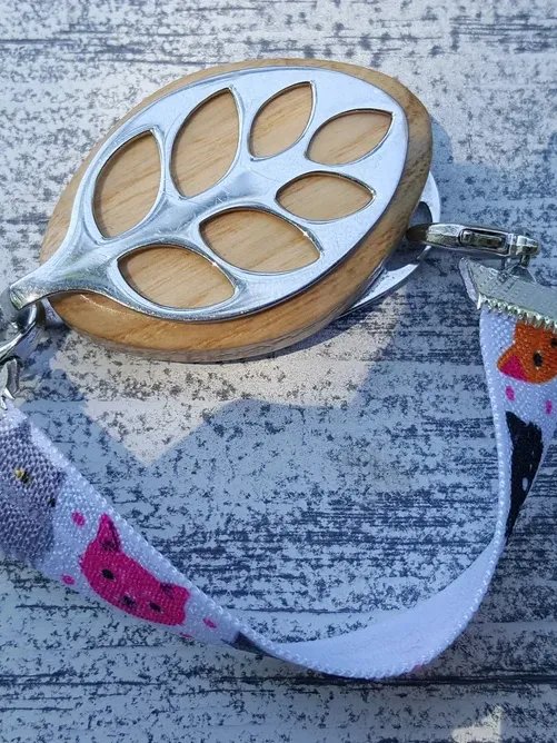 Meow Elastic Bracelet | Handmade Accessory for Bellabeat Leaf Urban & Ivy product image (2)