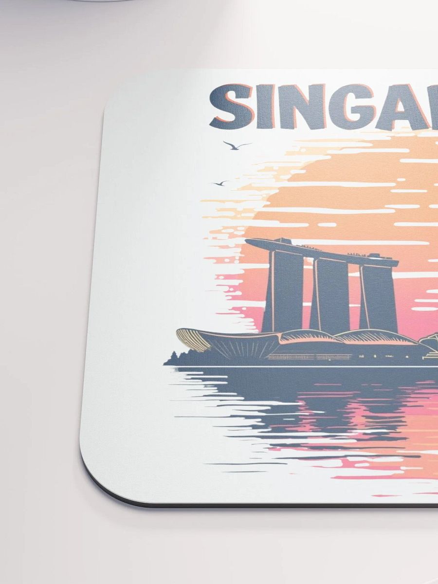 Sunset Skyline Singapore Mouse Pad product image (6)