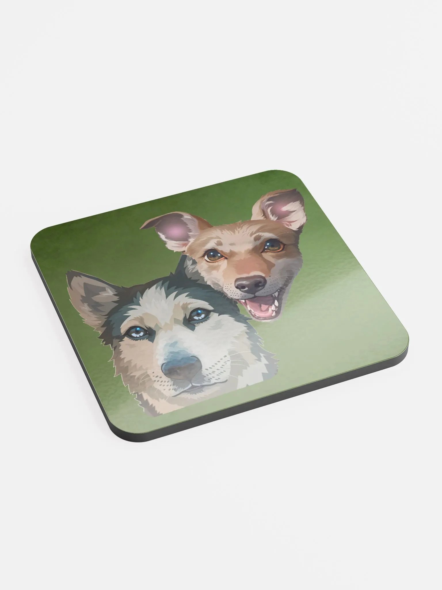 Luna and Mango Gloss Coaster product image (2)