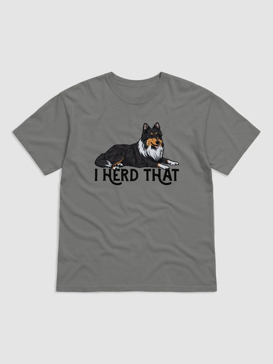 I Herd That T-Shirt of a Shetland Sheepdog (Tricolor) | Funny T-Shirt for Sheltie Paw-rents product image (14)