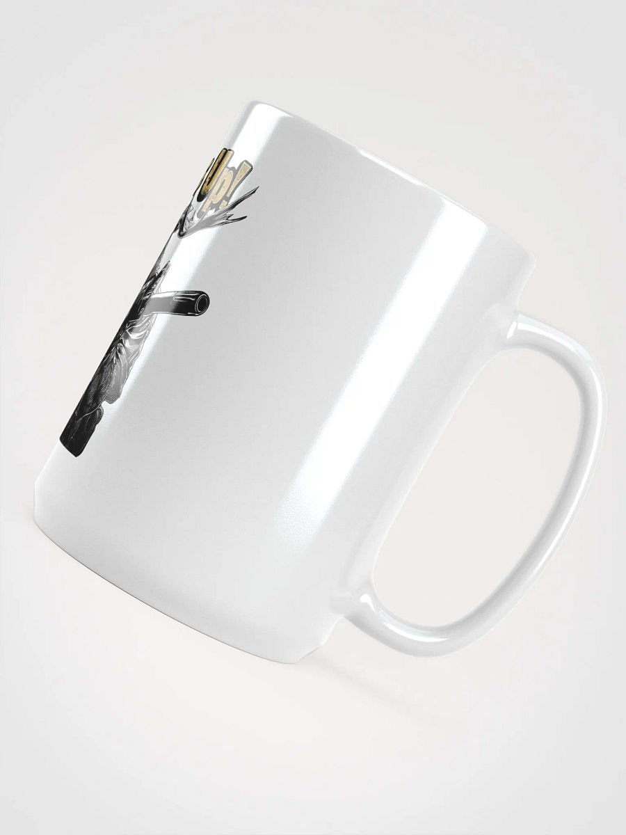 Antlers Up! Moose PMC Coffee Mug (White) product image (8)