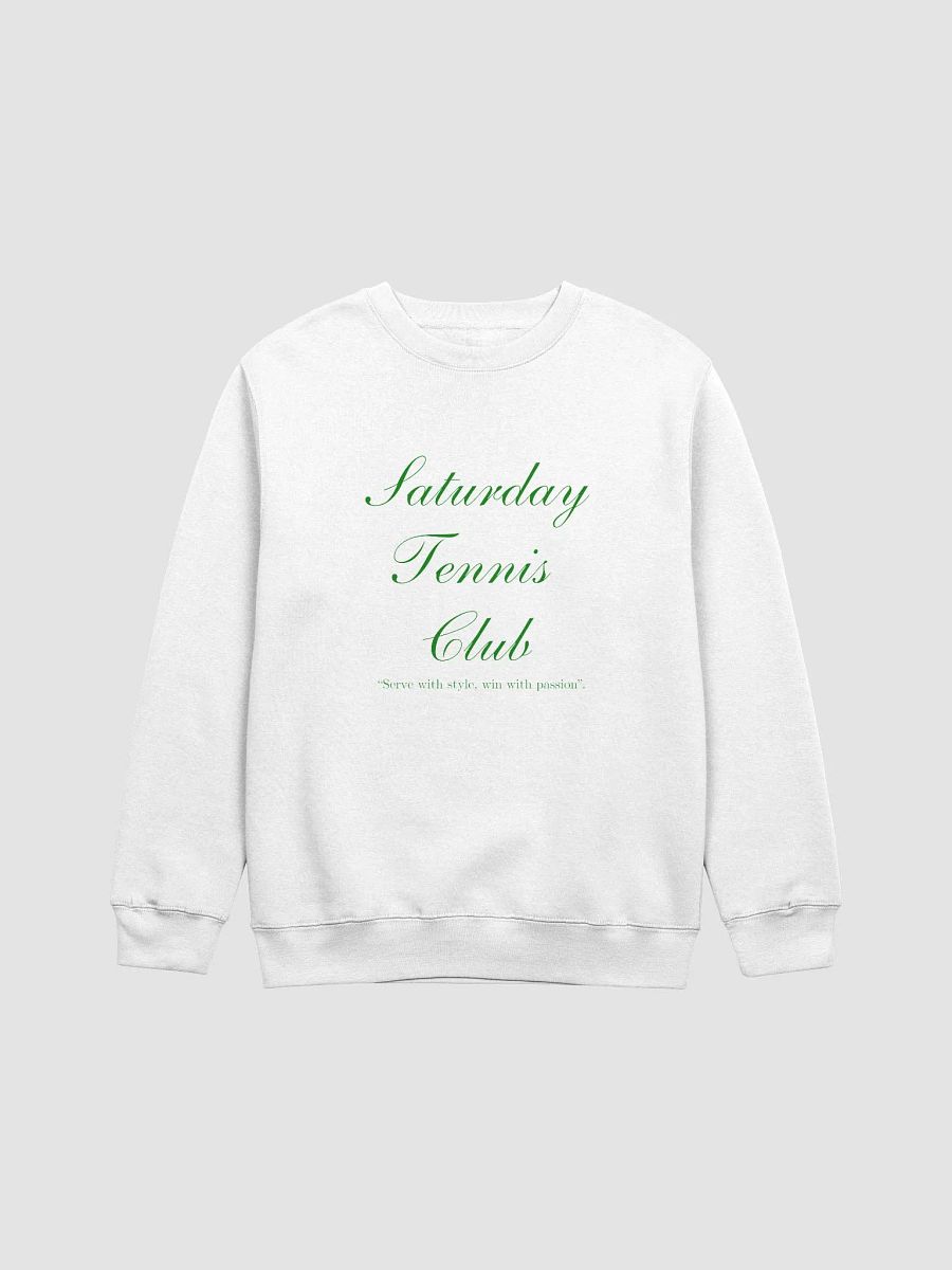 Saturday Tennis Club Sweatshirt - Serve with Style product image (3)