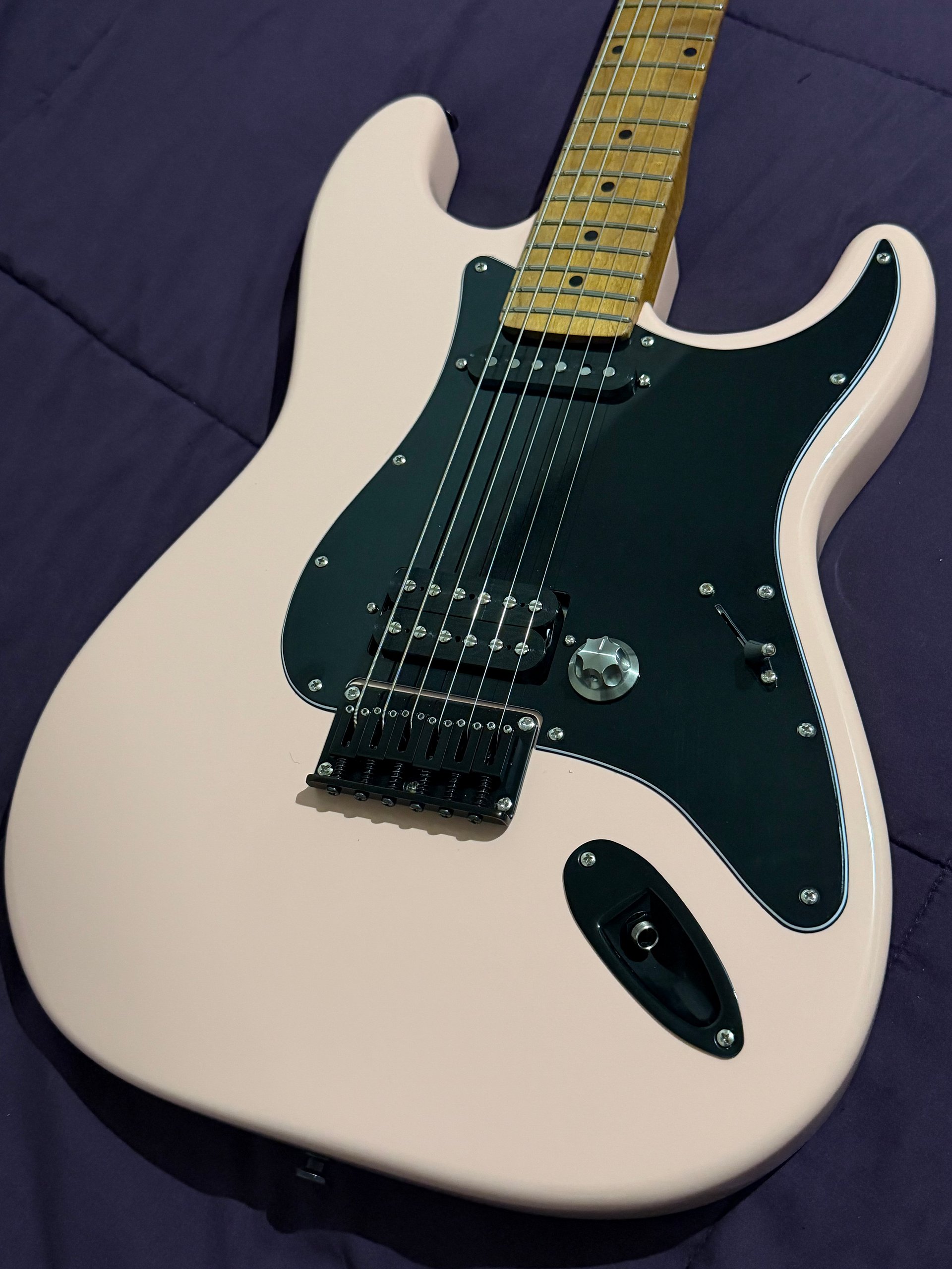 GD Guitars Super S 2025 - Shell Pink- GD Pickups HS Set - Duncan Hyperswitch product image (1)