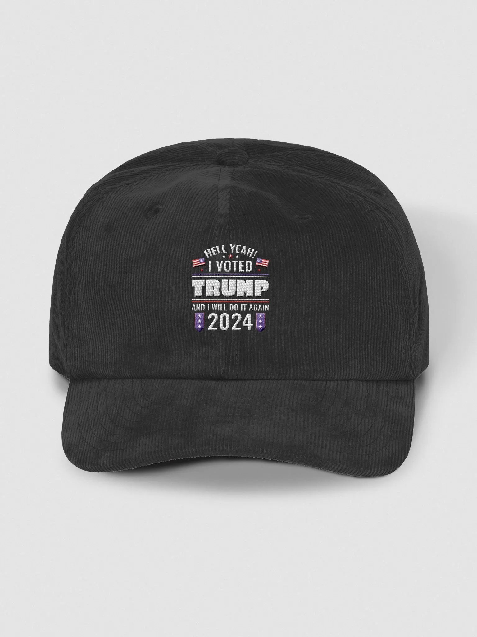 I Voted Trump 2024 - Corduroy Dad Hat Embroidered product image (1)