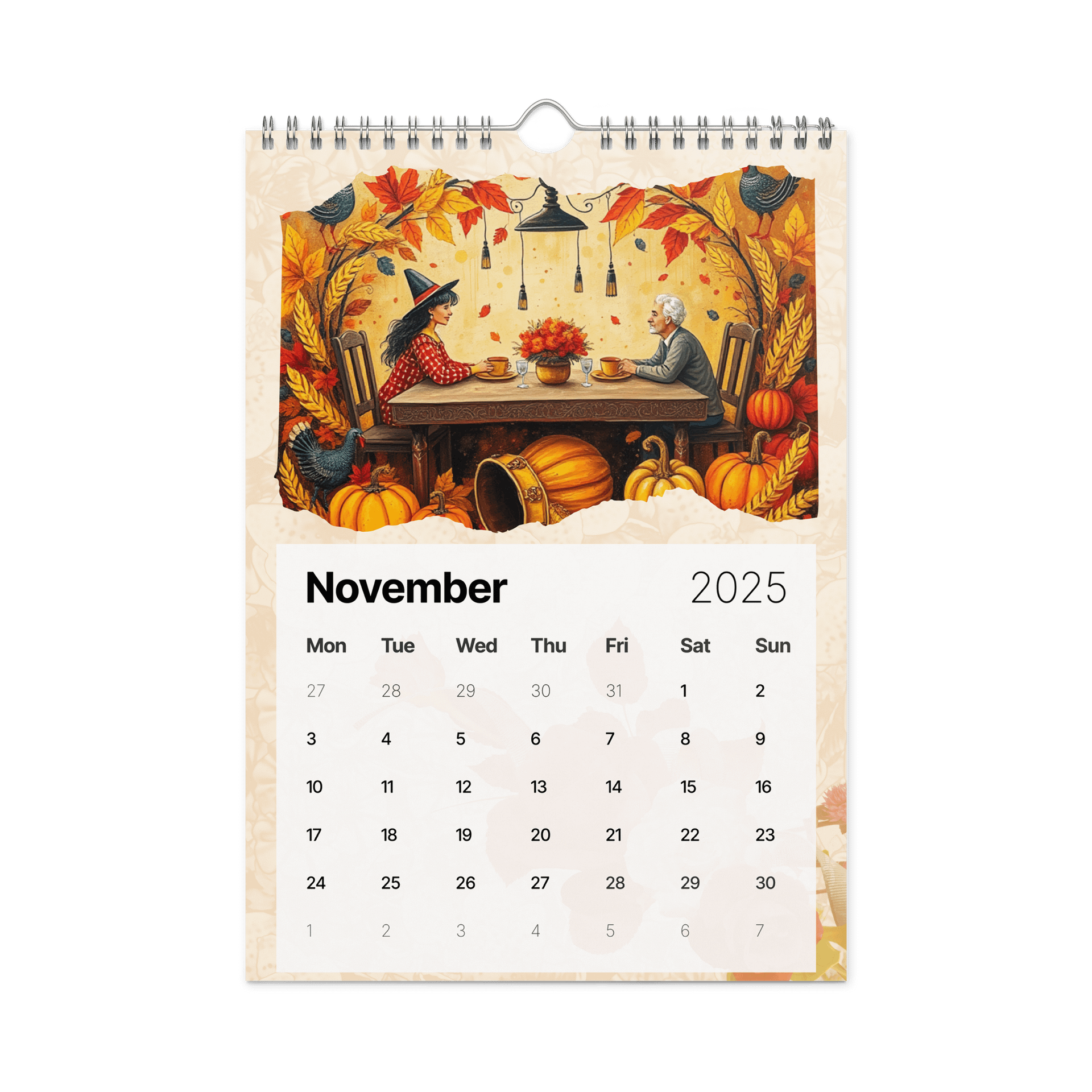 FOLK ART WALL CALENDAR 2026 product image (11)