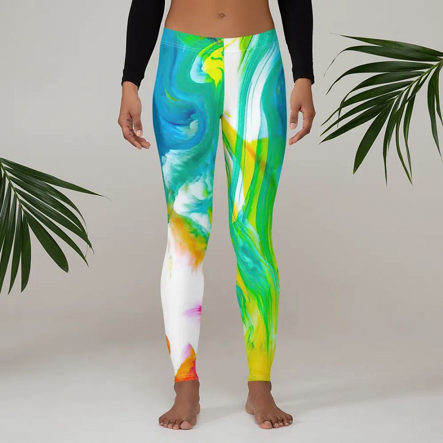Swirling Spectrum All-Over Leggings product image (3)