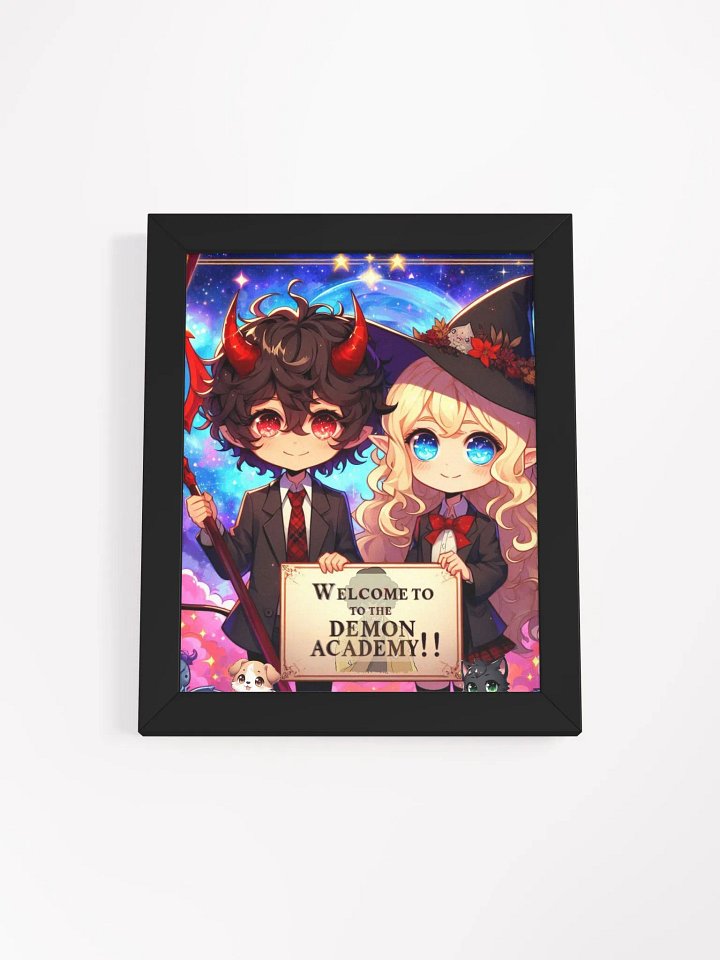 Whimsical Demon Academy Matte Poster product image (2)